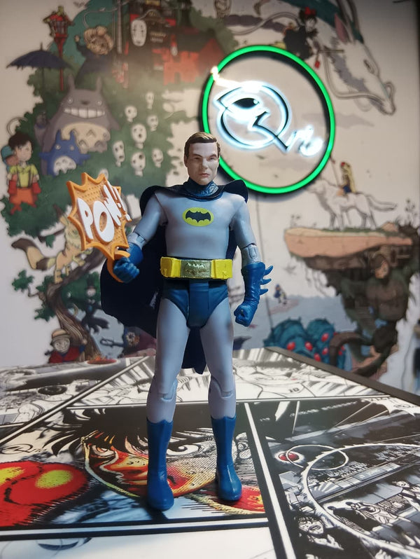 McFarlane Toys Batman 1966 Retro Unmasked Action Figure | Adam West DC Comics