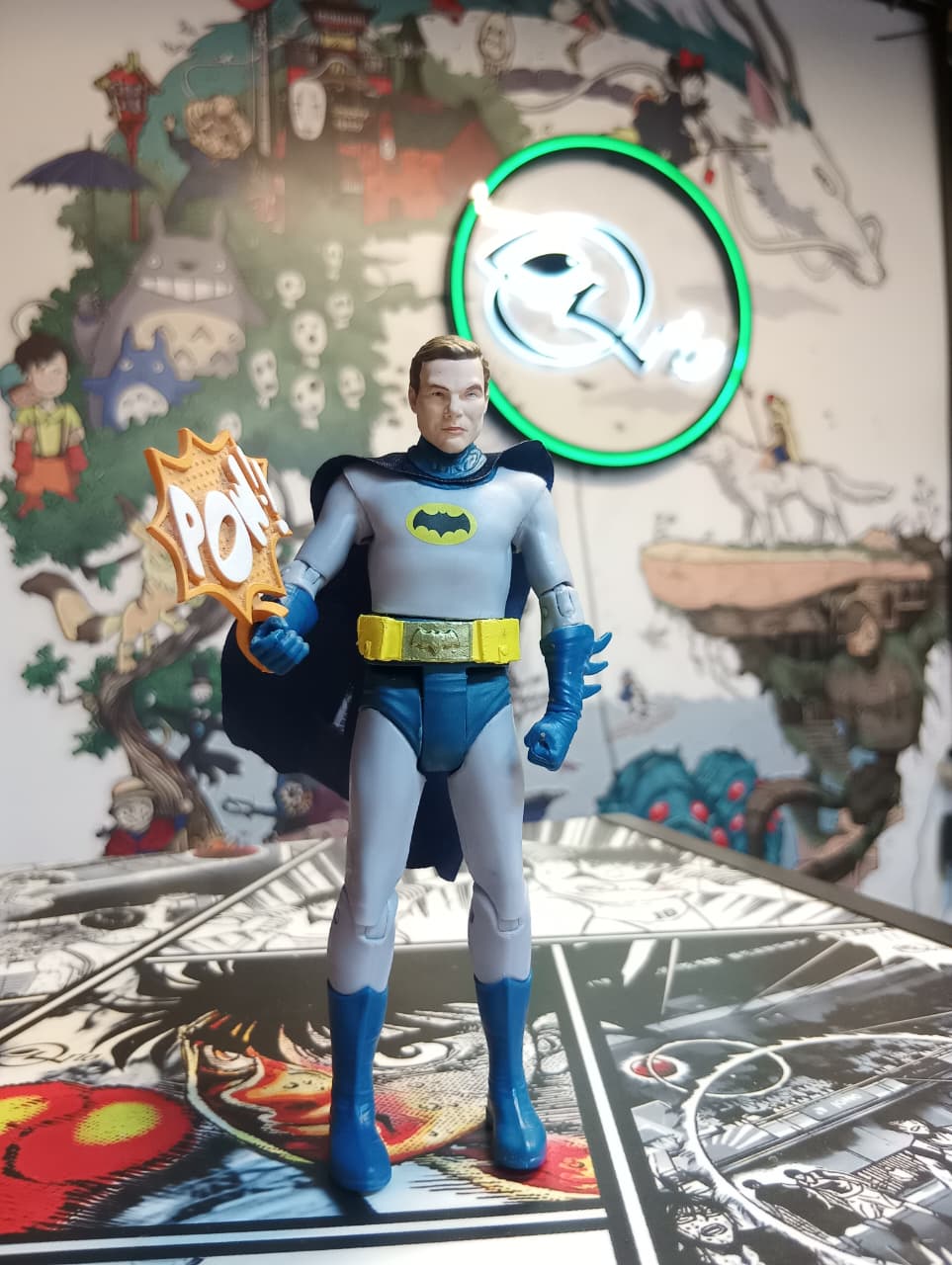 McFarlane Toys Batman 1966 Retro Unmasked Action Figure | Adam West DC Comics