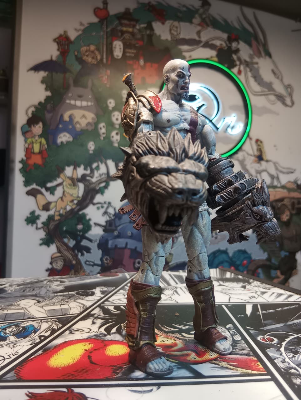 Kratos Action Figure | God of War NECA 18cm Collectible Statue