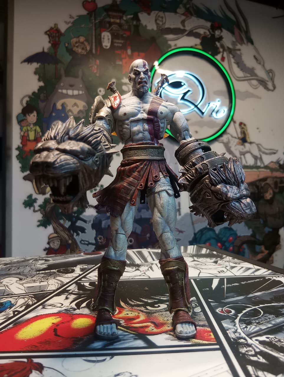 Kratos Action Figure | God of War NECA 18cm Collectible Statue