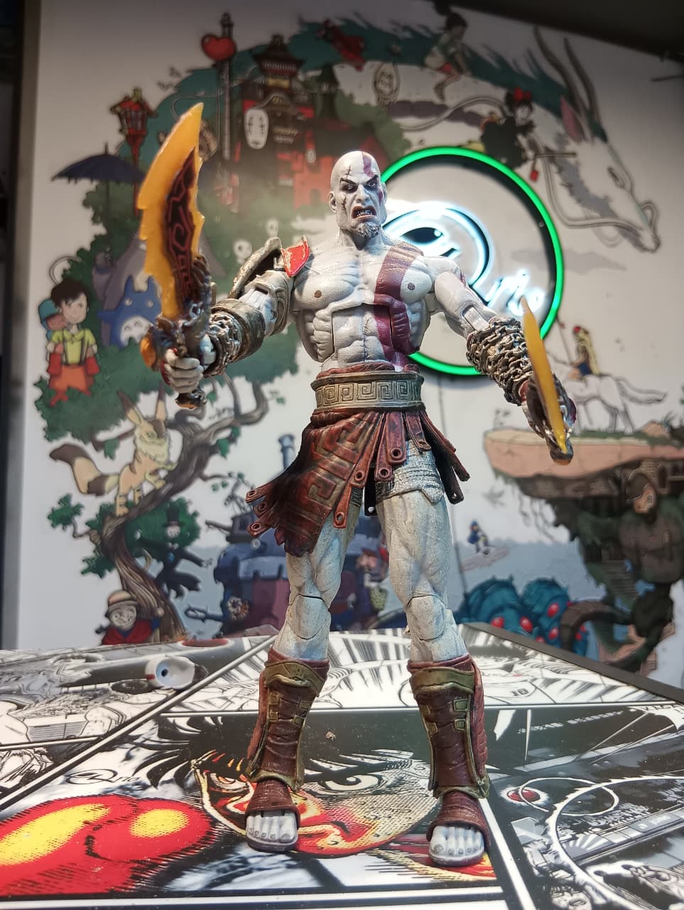 Kratos Action Figure | God of War NECA 18cm Collectible Statue