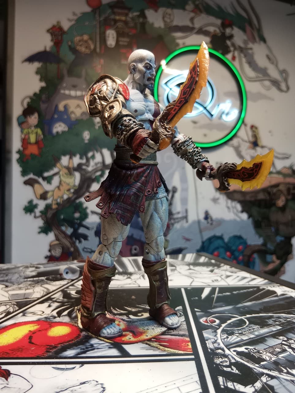 Kratos Action Figure | God of War NECA 18cm Collectible Statue