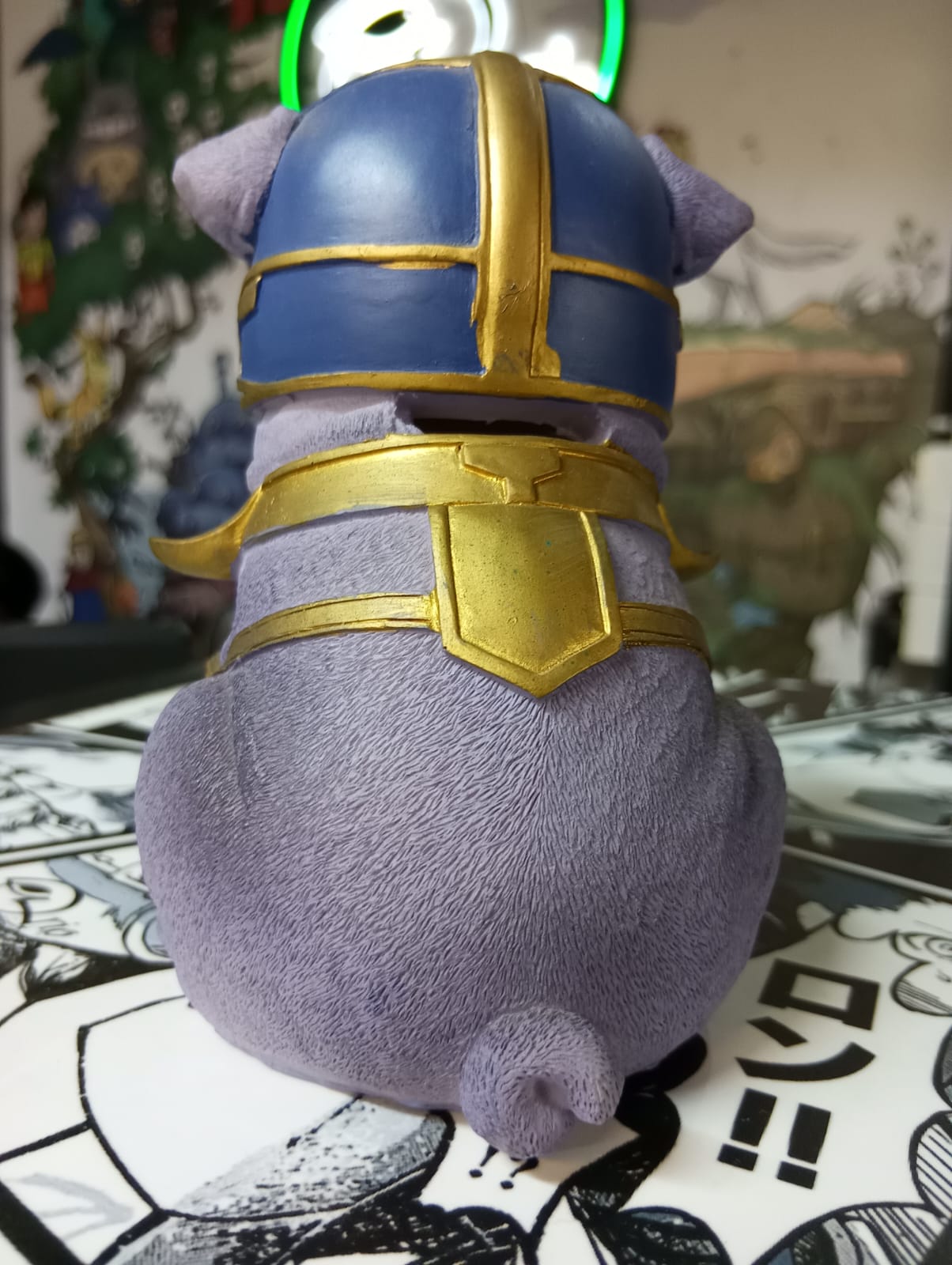 Thanos Pug Doggy Bank | Marvel Avengers Infinity Gauntlet Coin Bank