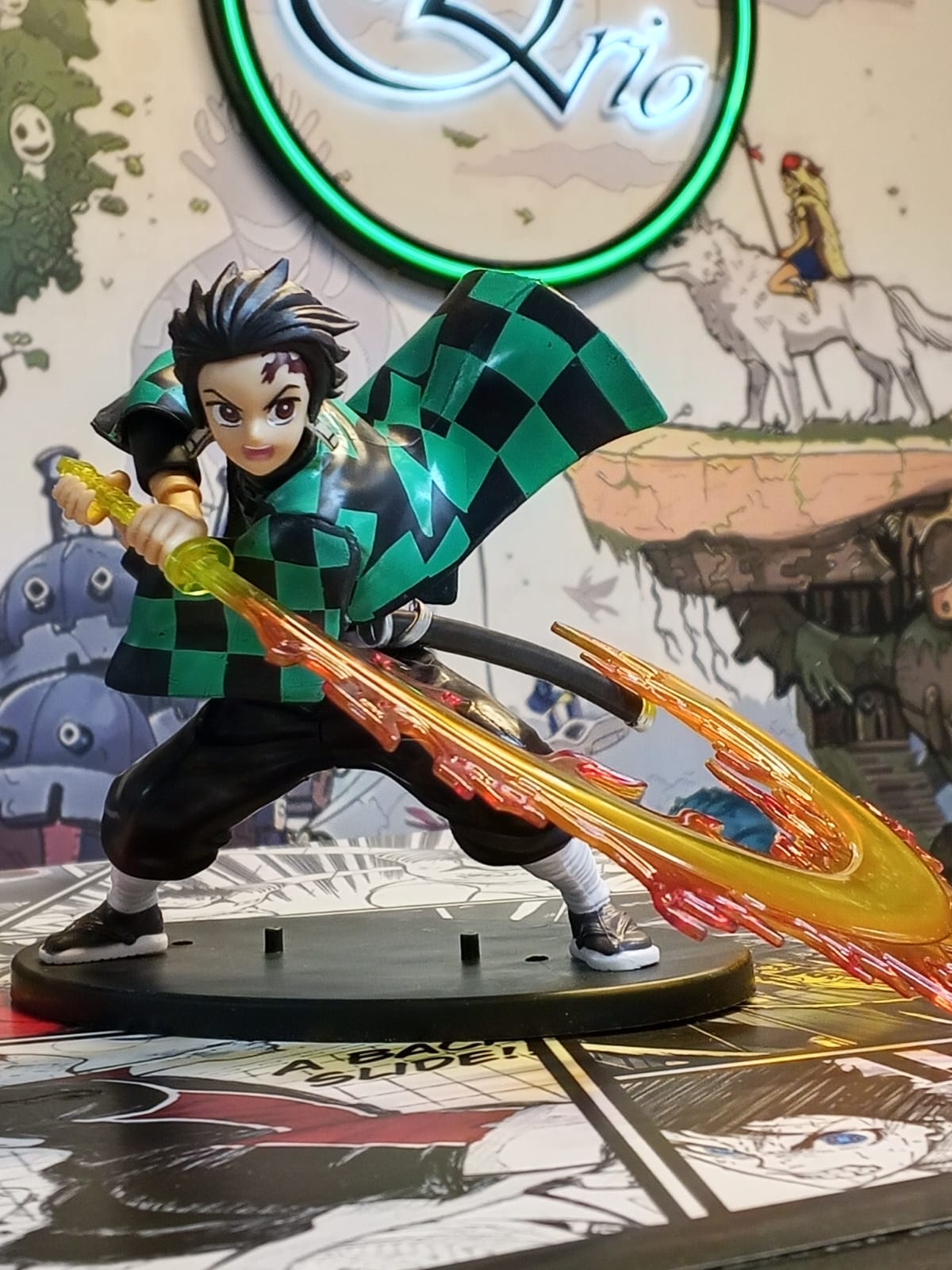 Tanjiro Kamado Sun Breathing Figure | Demon Slayer Battle Statue