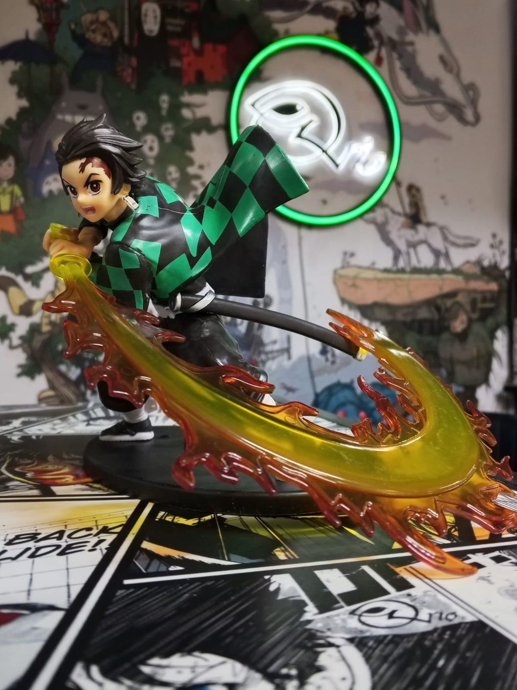 Tanjiro Kamado Sun Breathing Figure | Demon Slayer Battle Statue