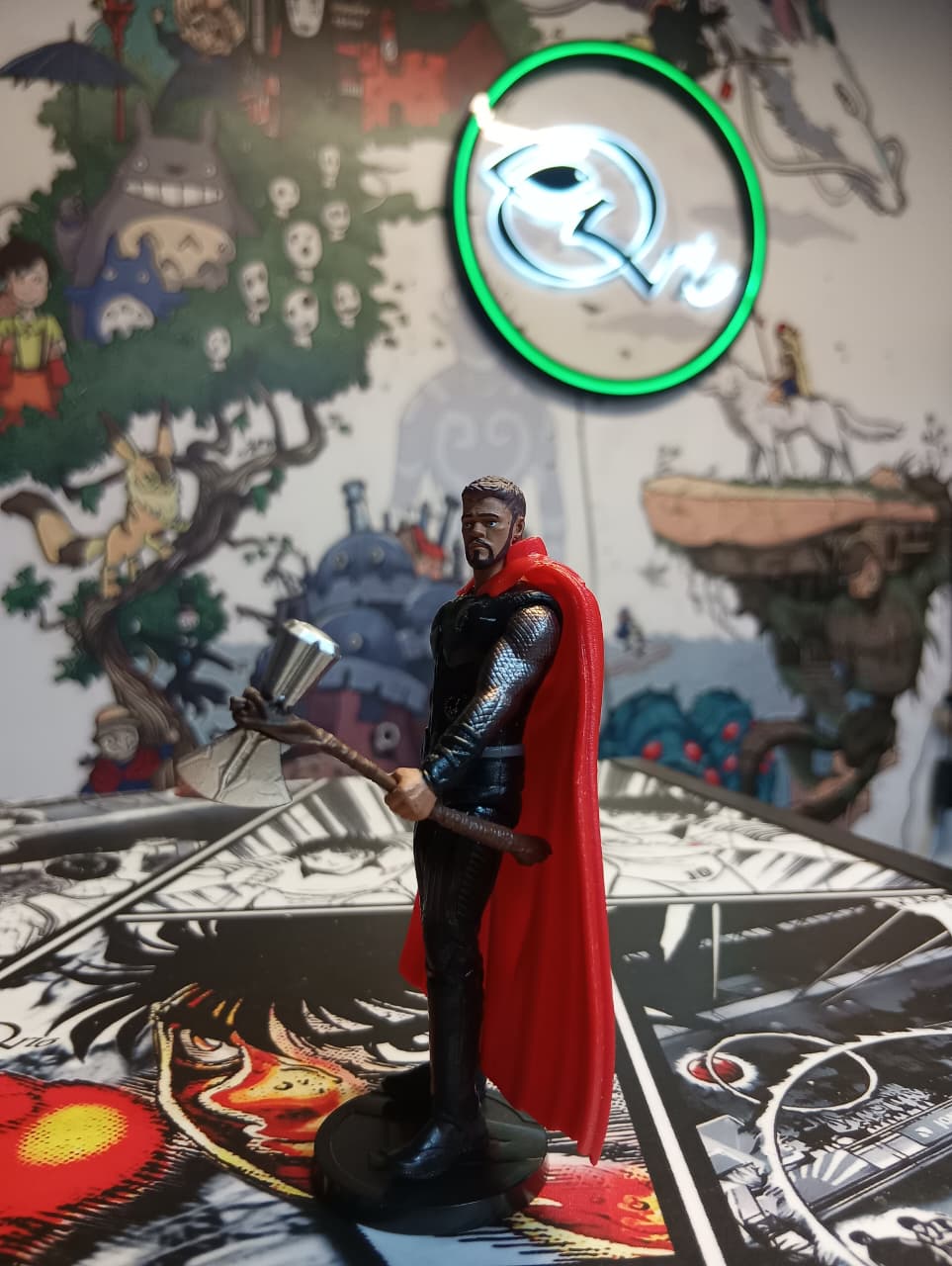 Thor Action Figure | Avengers Collectible Figurine with Stormbreaker