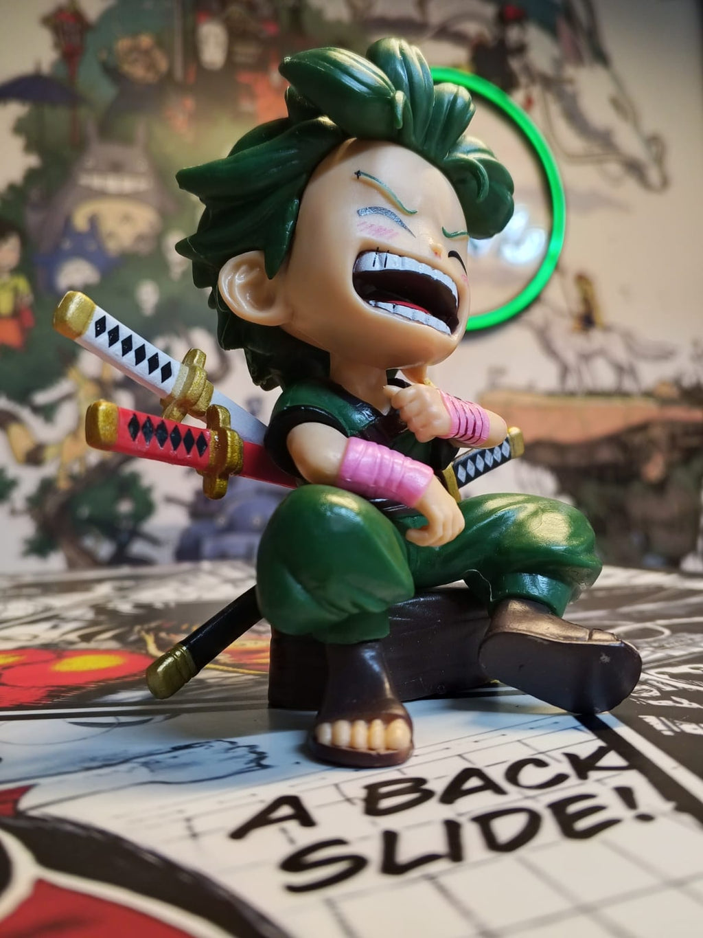 Roronoa Zoro Chibi Figure | One Piece Three Sword Style Statue