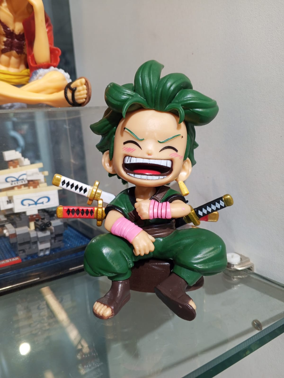 Roronoa Zoro Chibi Figure | One Piece Three Sword Style Statue